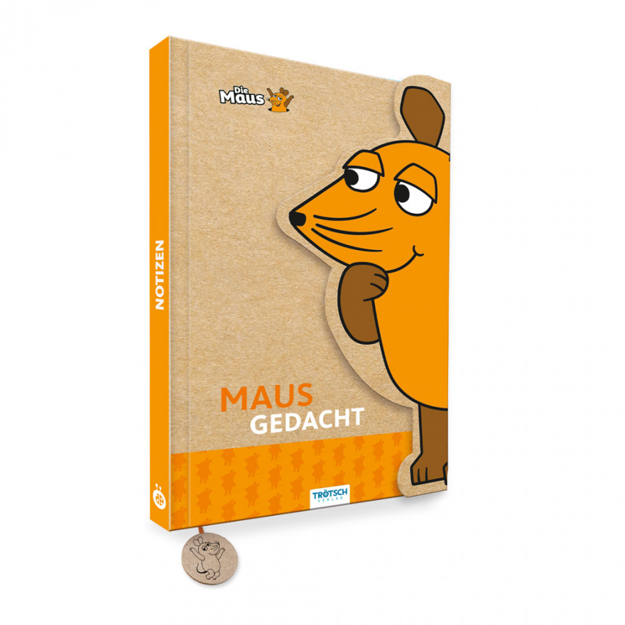 Die Maus - Notizbuch Klappe