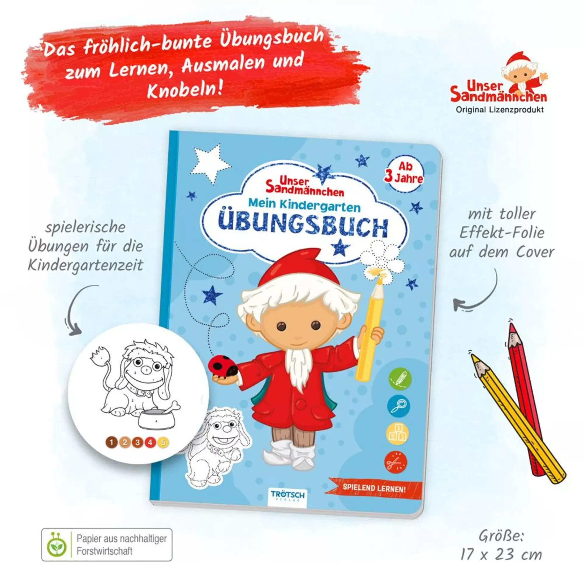 Unser Sandmännchen - Kindergarten - Übungsbuch