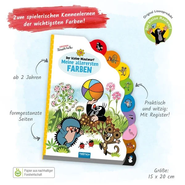 Der kleine Maulwurf - Meine allerersten Farben (Buch)