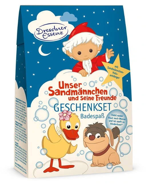 Unser Sandmännchen - Badespaß Geschenkset - Dresdner Essenz