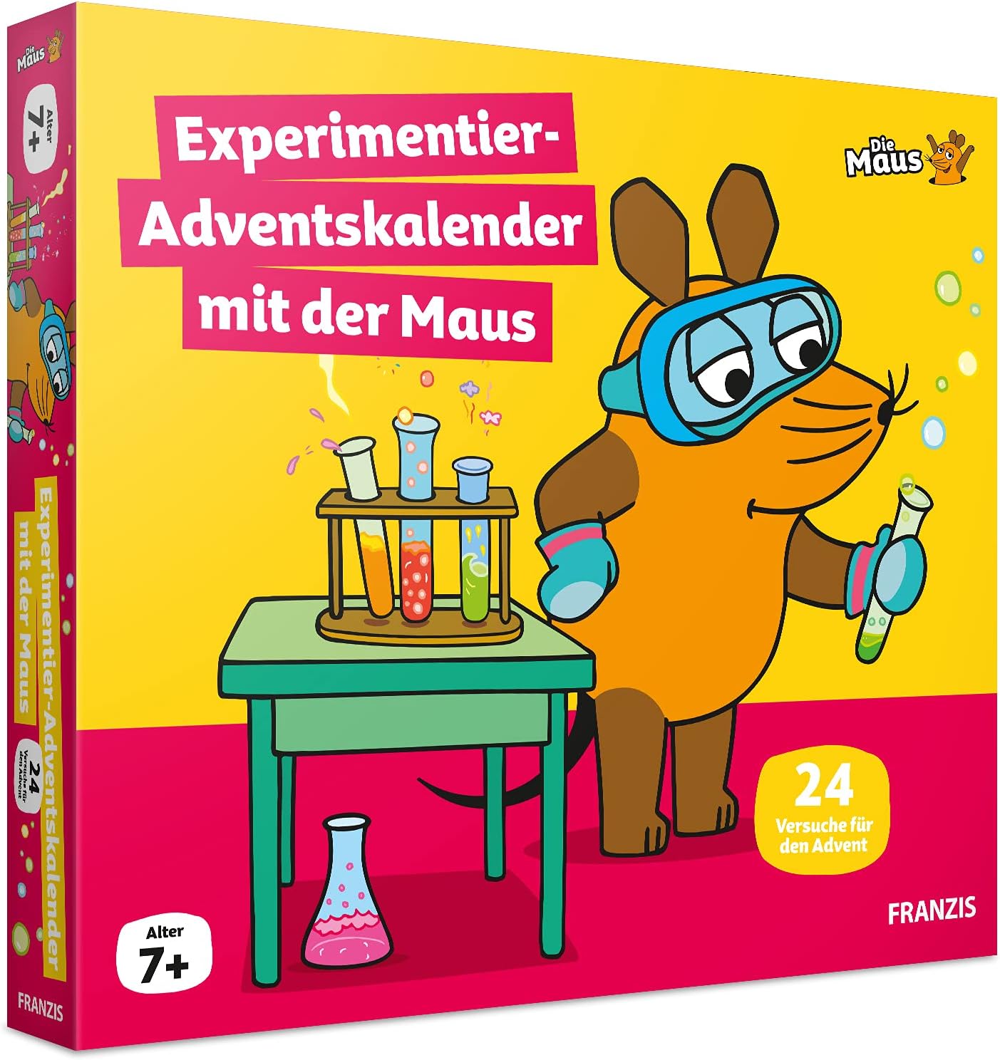 Die Maus - Experimentier-Adventskalender