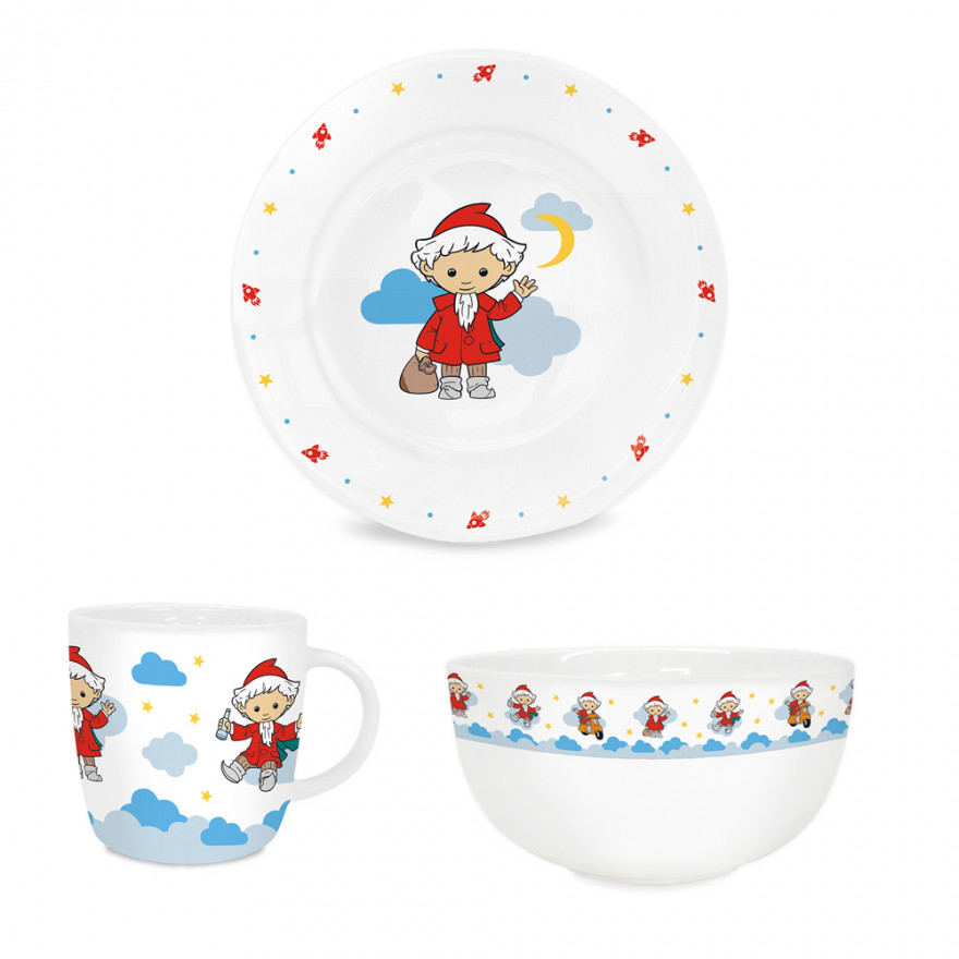 Unser Sandmännchen Kindergeschirr-Set (3-teilig)