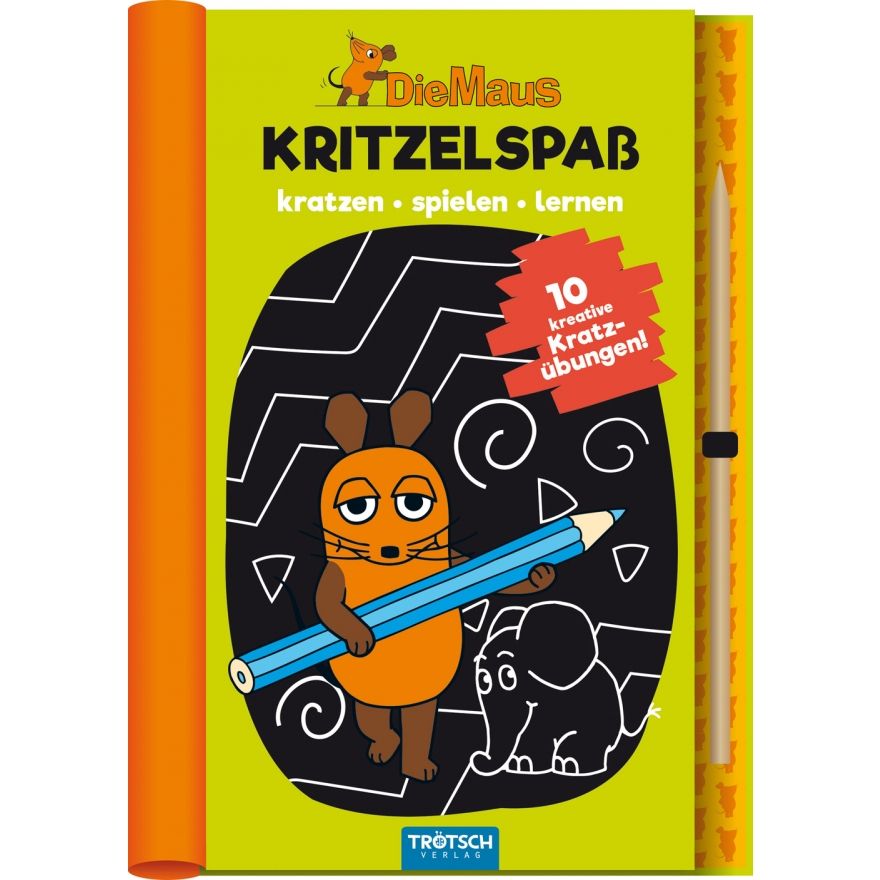 Die Maus - Kritzelspass (Buch)