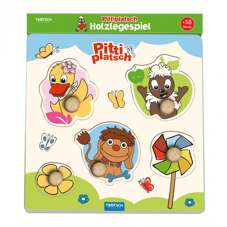 Pittiplatsch Holzlegespiel