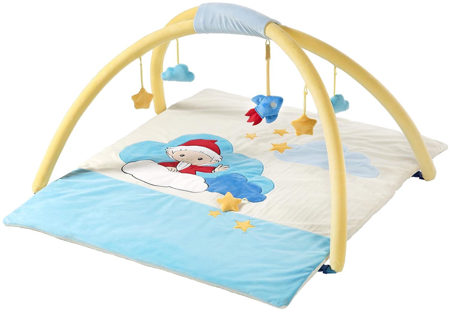 Unser Sandmännchen - Babydecke mit Spielbogen