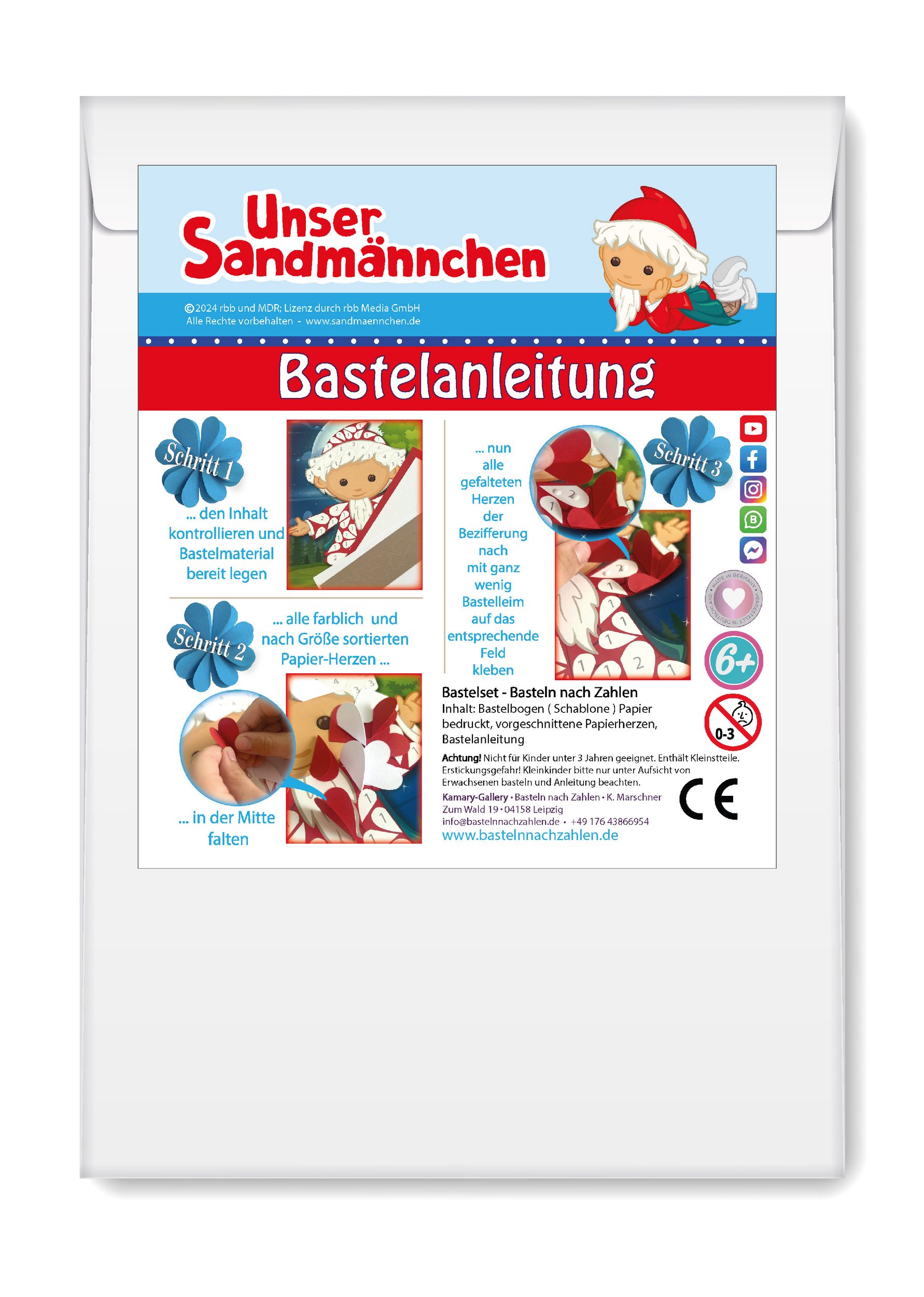 Schnatterinchen - Bastelset Altersklasse: ab 6 Jahren