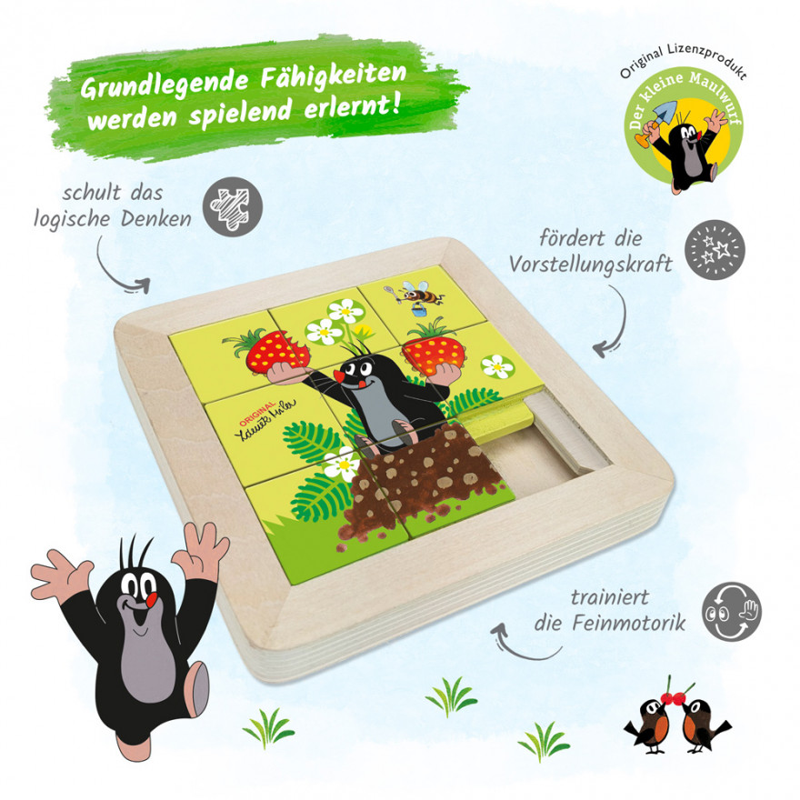 Der kleine Maulwurf - Schiebepuzzle