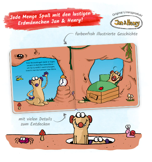 Jan & Henry - Mein erstes Spielbuch