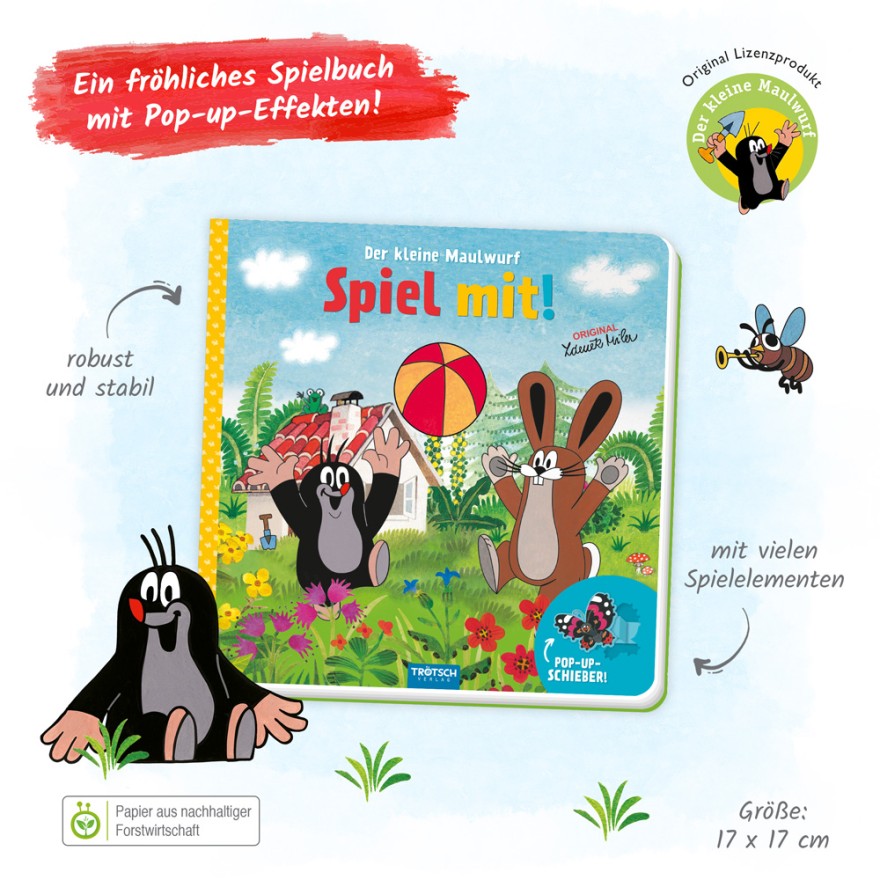 Der kleine Maulwurf - Spiel mit! (Buch)