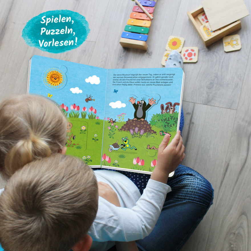 Der kleine Maulwurf - Puzzle- und Spielbuch