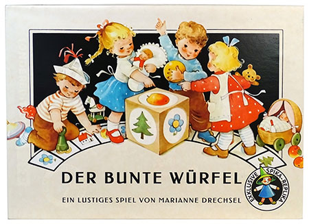 Der bunte Würfel - Brettspiel von SPIKA