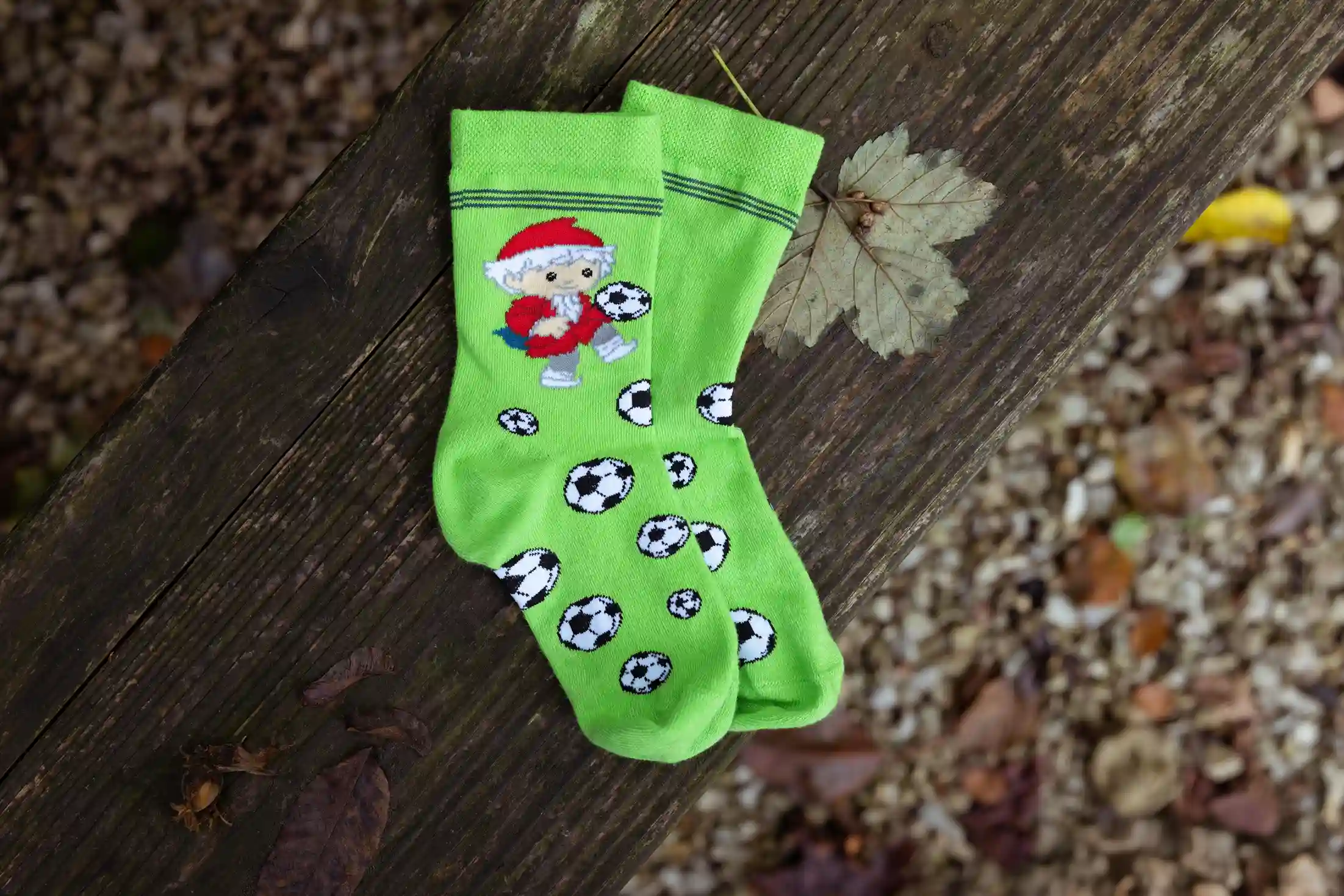 Unser Sandmännchen - Socken - Fußball - Größe: 23-27