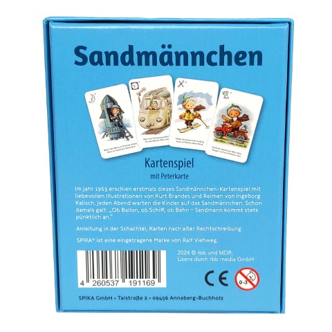 Unser Sandmännchen - Retro-Kartenspiel von SPIKA