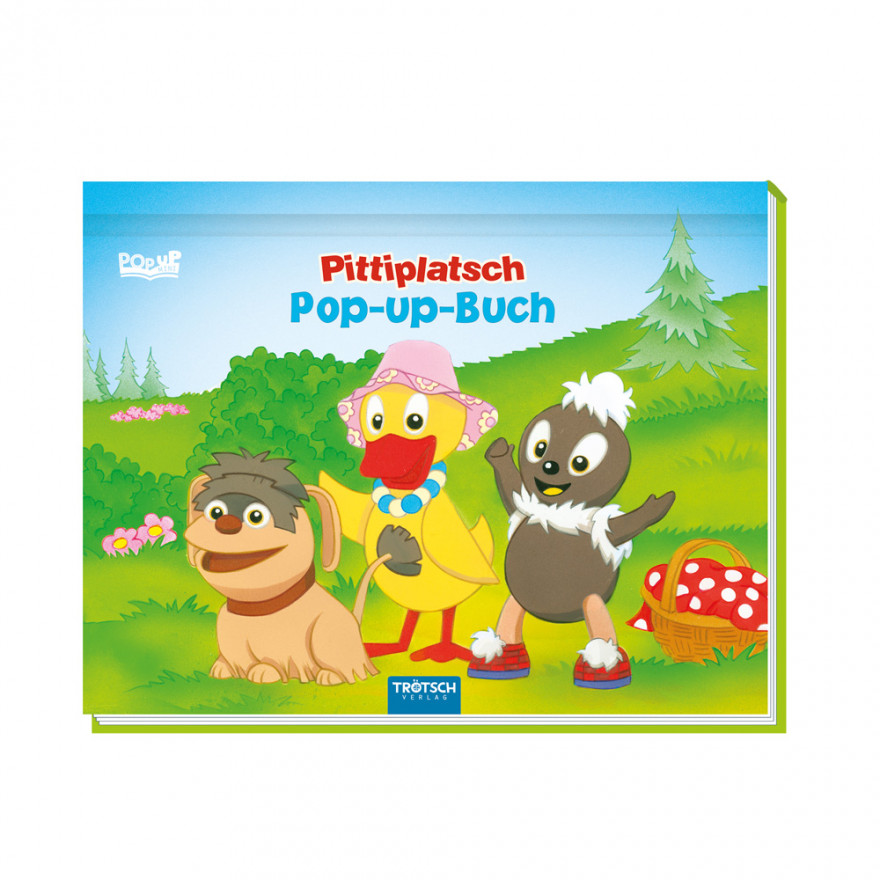 Pittiplatsch - Mini-Pop-up-Buch