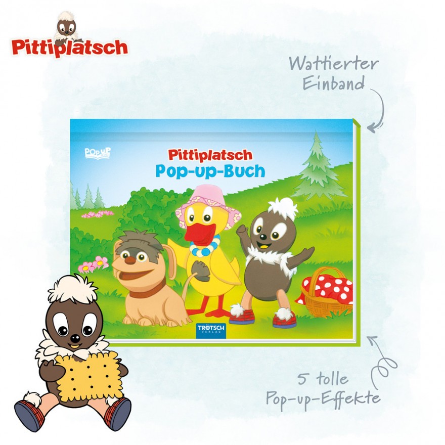 Pittiplatsch - Mini-Pop-up-Buch