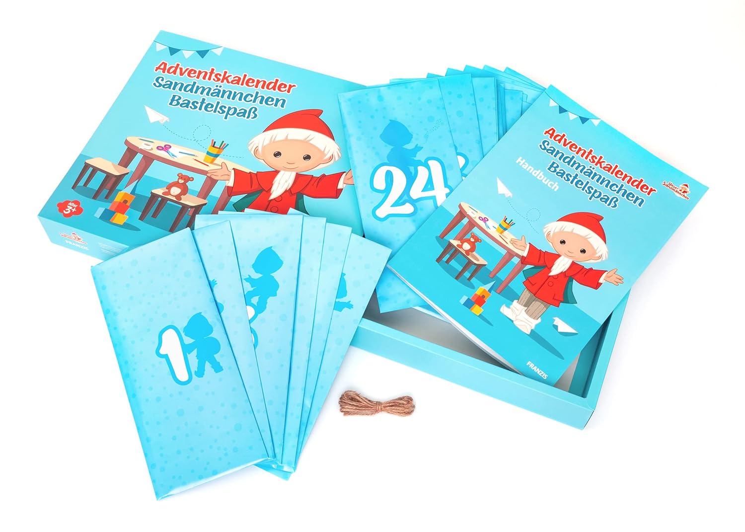 Unser Sandmännchen - Adventskalender - Bastelspaß