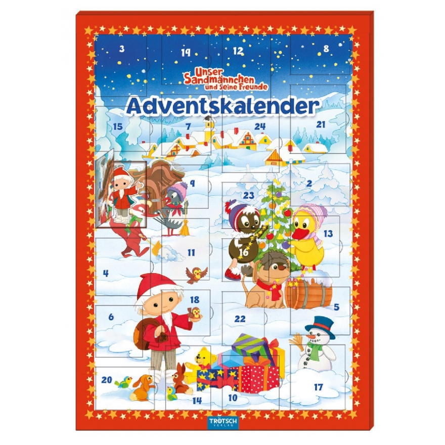 Unser Sandmännchen Magnet-Adventskalender