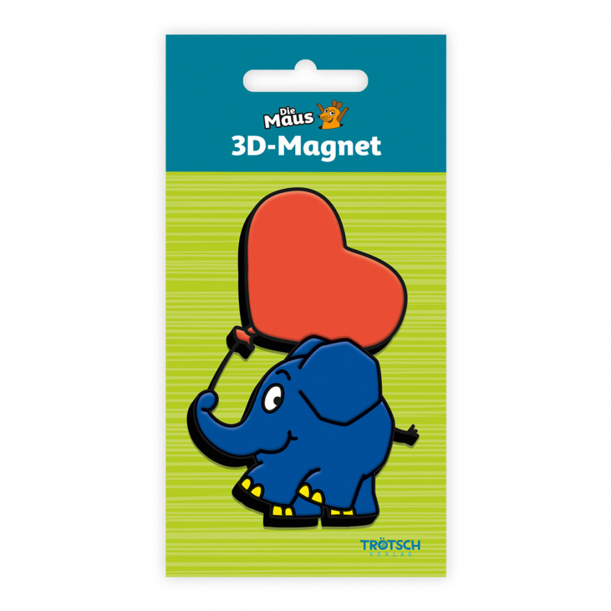  Elefant - 3D Magnet