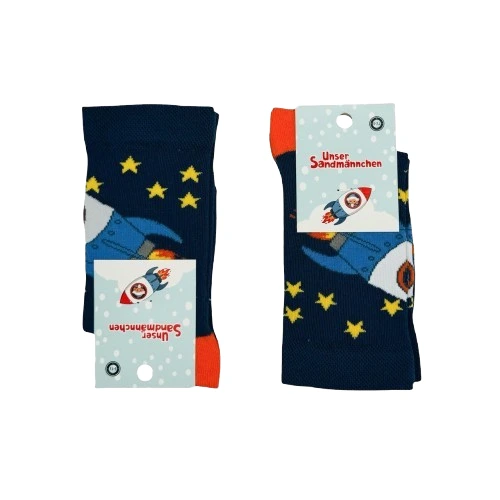 Unser Sandmännchen - Socken - Rakete - Größe: 23-27