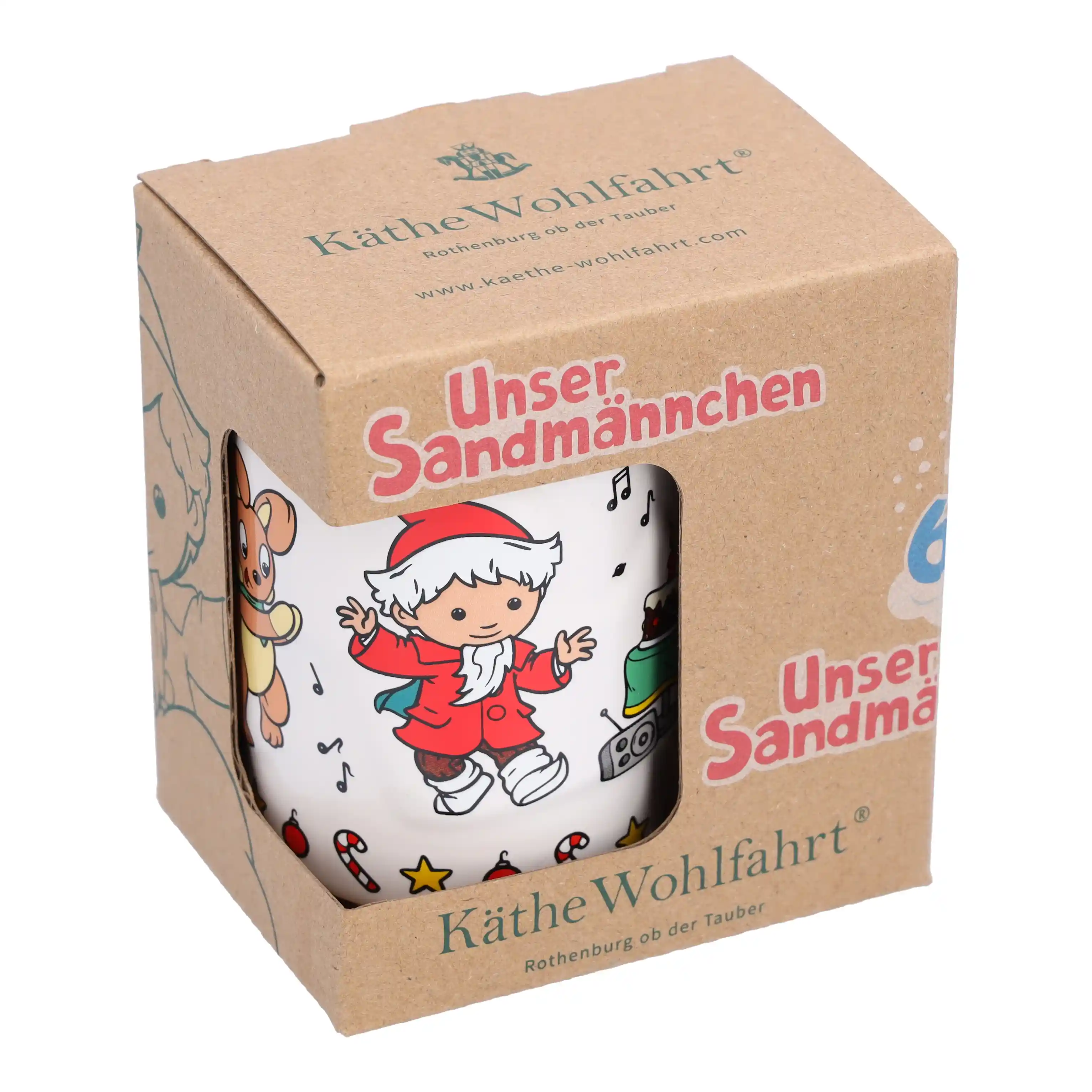 Unser Sandmännchen -  Weihnachtsmarkttasse 2024 von Käthe Wohlfahrt