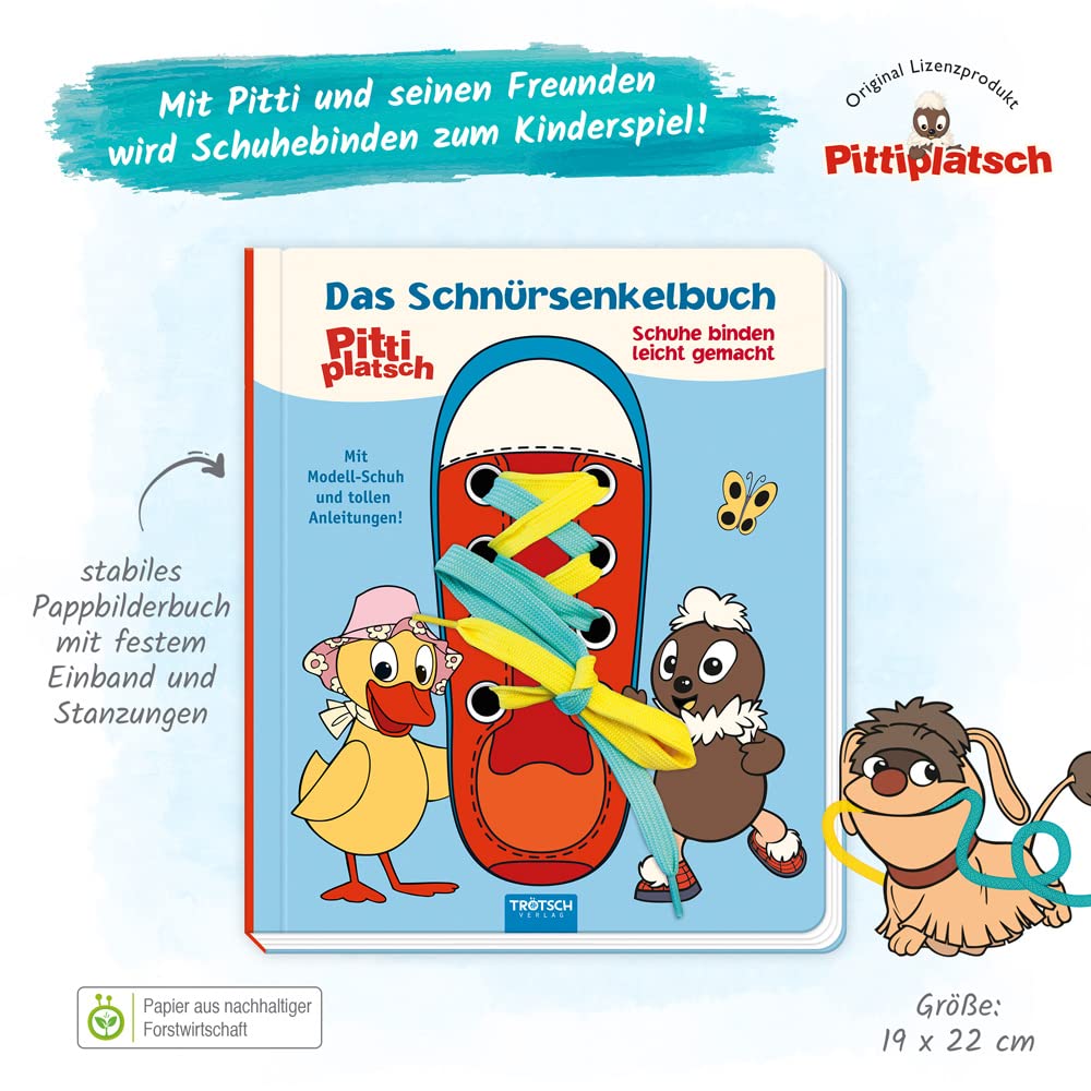 Pittiplatsch - Schnürsenkelbuch